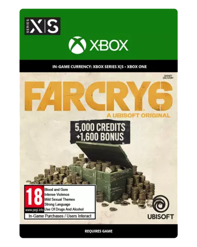 Comprar Far Cry 6 Pack XL 6600 Créditos Xbox Live Xbox One