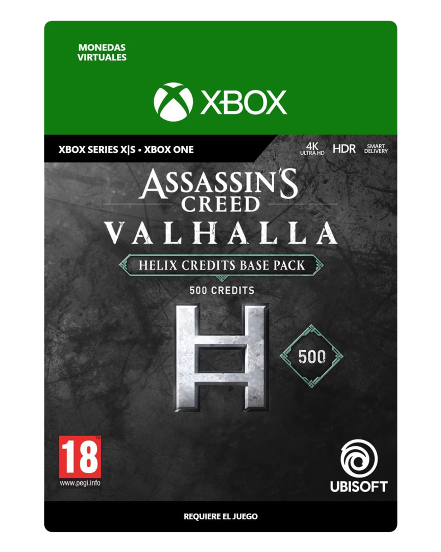 Assassin's creed valhalla 500 créditos helix