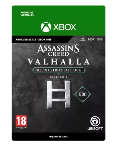 Assassin's Creed Valhalla 500 Créditos Helix