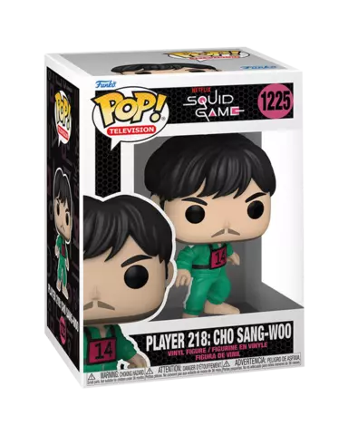 Comprar Figura POP! Player 218 (Cho Sang-Woo) El Juego del Calamar Figuras