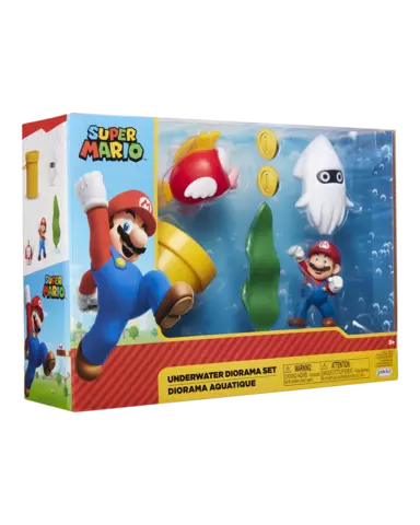 Comprar Set de Diorama Subacuático Super Mario World of Nintendo ...