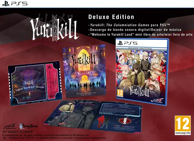 Comprar Yurukill: The Calumniation Games Edición Deluxe PS5 Deluxe