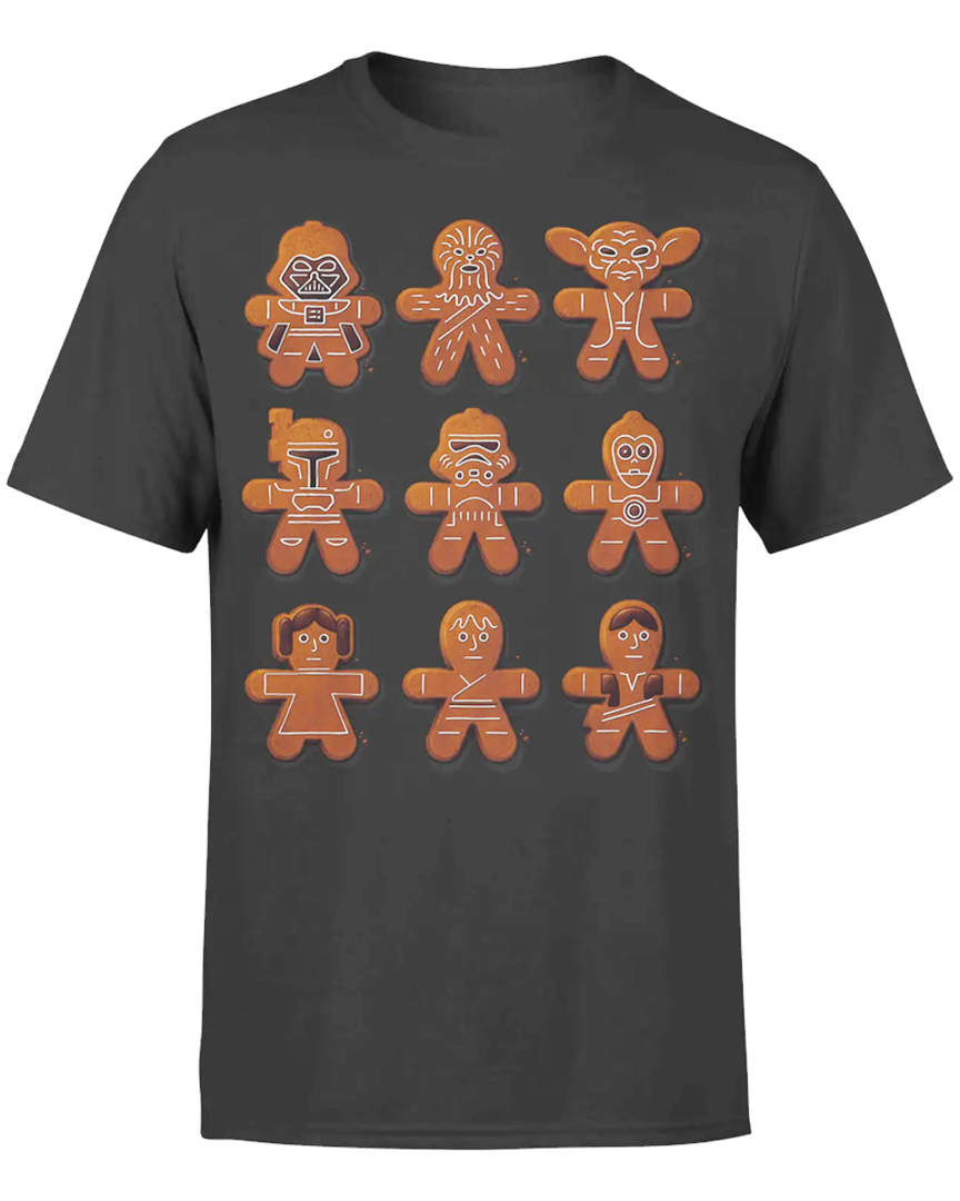 Camiseta gingerbread star wars girs talla xl