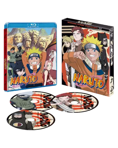 Comprar Naruto Box 2 Episodios 26-50 Edición Blu-ray Estándar Blu-ray