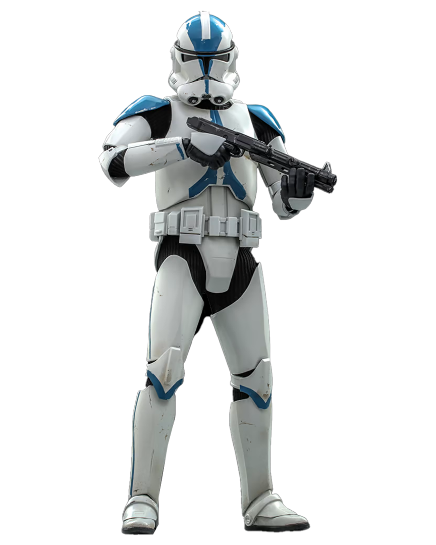 Figura 501st legion clone trooper star wars: obi-wan kenobi 30 cm