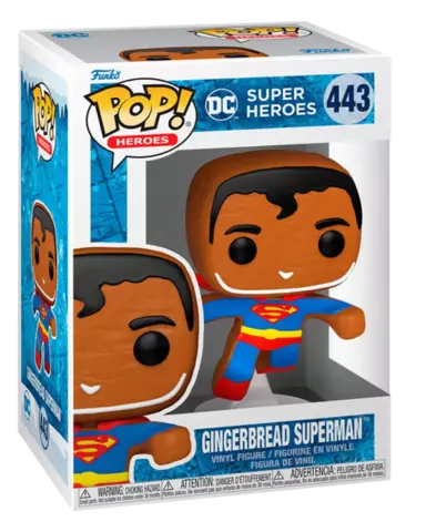 Comprar Figura POP! Gingerbread Superman DC Comics Figuras de Videojuegos
