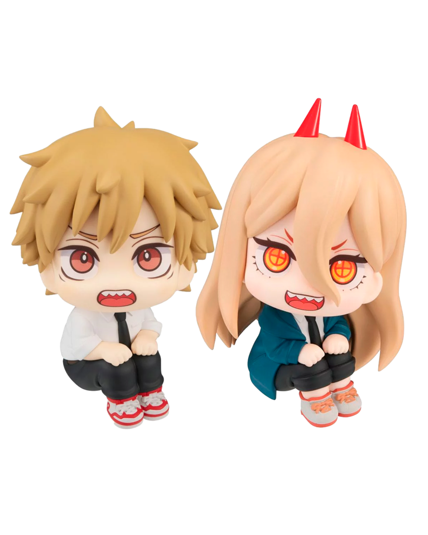 Pack figura look up denji & power chainsaw man edición limitada 11 cm