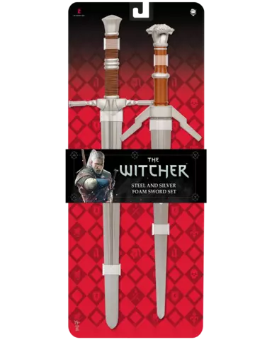 Comprar Réplicas Espadas Acero y Plata The Witcher escala 1:1 - Figura