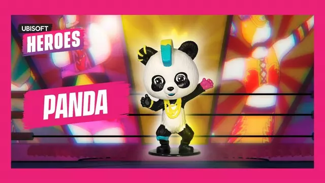 Comprar Figura Panda Just Dance Colección Ubisoft Heroes 