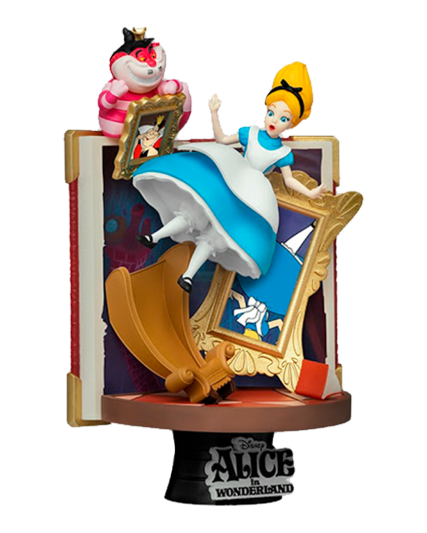 Diorama Alicia - Alicia en el País de las Maravillas