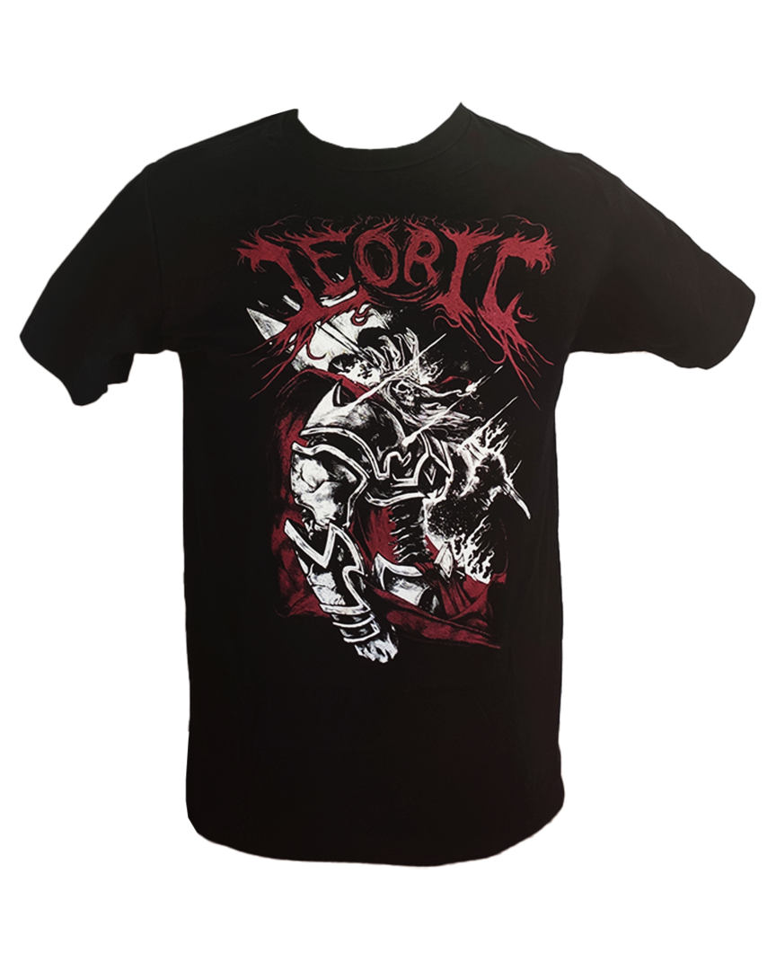 Camiseta negra leoric metal heroes of the storm talla s
