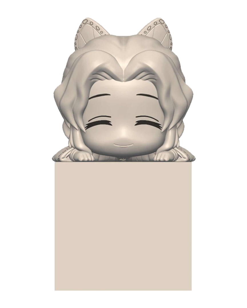 Figura kocho shinobu sonrisa demon slayer: kimetsu no yaiba hikkake 10 cm