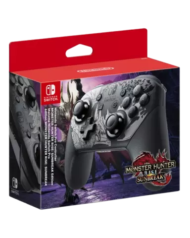 Comprar Mando Pro Controller Nintendo Switch Edición Especial Monster Hunter Rise: Sunbreak Switch