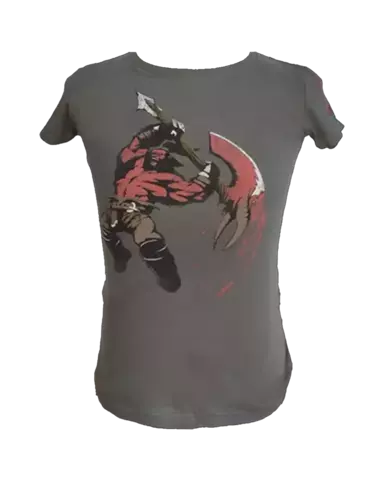 Comprar Camiseta Gris Mujer Dota 2 Axe Charcoa Talla S Talla S