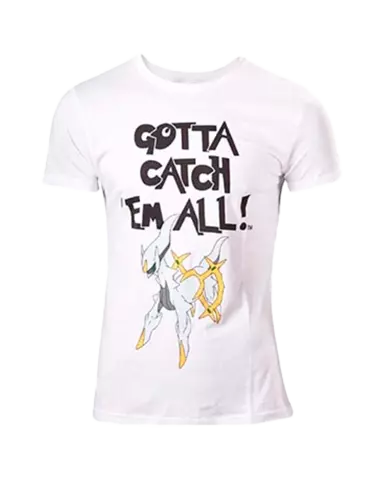 Comprar Camiseta Blanca Pokémon Arceus GCEA Talla M - Talla M, Camiseta