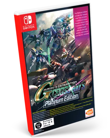 Comprar SD Gundam G Generation Cross Rays Edición Platinum Switch Complete Edition