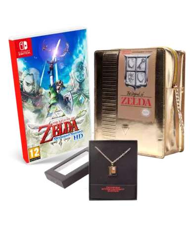 Comprar The Legend of Zelda: Skyward Sword HD + Colgante Cartucho + Bolso Cartucho The Legend of Zelda Switch Pack + Colgante y Bolso