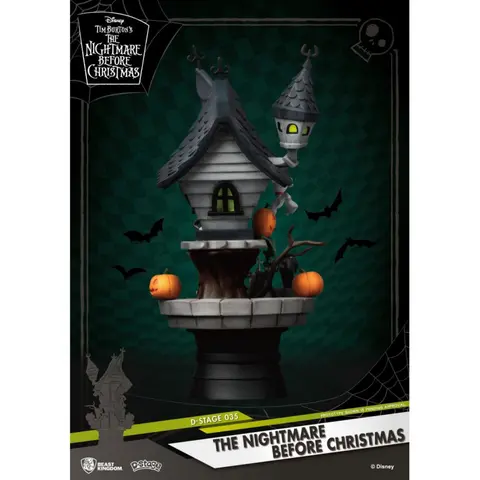 Comprar Diorama Jack's Haunted House Pesadillas antes de Navidad 15 cm Dioramas y escenarios