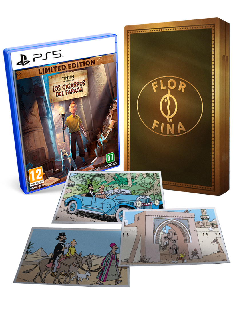 Tintin reporter - los cigarros del faraón - limited edition
