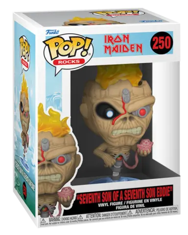 Comprar Figura POP! Rocks Seventh Son of Seventh Son Eddie Iron Maiden 9 cm Figuras