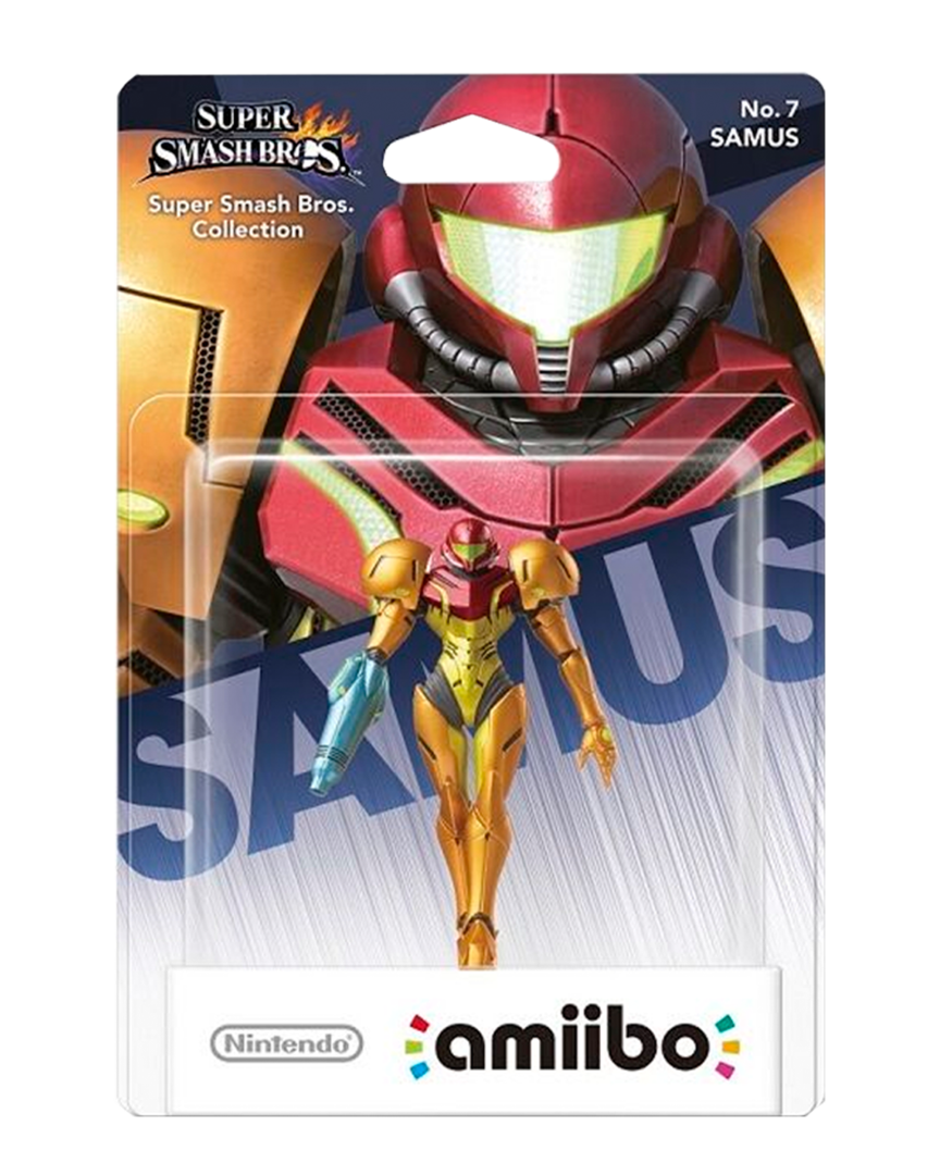 Figura amiibo samus (serie ssb)