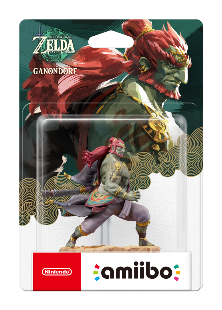 Figura amiibo ganondorf - colección zelda tears of the kingdom