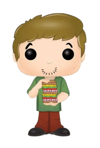 Comprar Figura POP! Scooby Doo - Shaggy w/ Sandwich 9cm Figuras