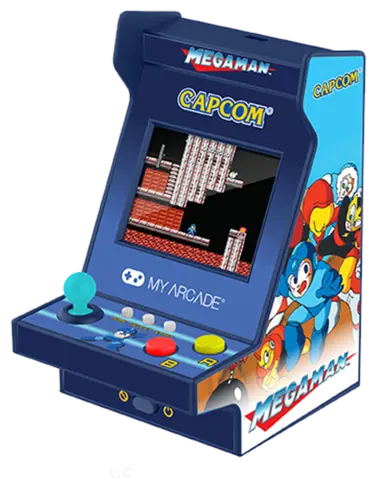 Consola Nano Player Mega Man My Arcade 6 Juegos