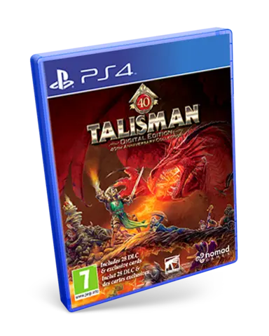 Comprar Talisman Colección 40º Aniversario Edición Digital PS4 Estándar