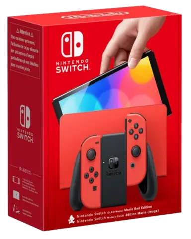 Nintendo Switch OLED Edición Especial Mario Roja