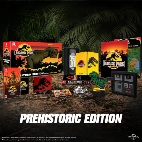 Reservar Jurassic Park: Classic Games Collection Edición Prehistoric Switch Edición Prehistoric - EEUU