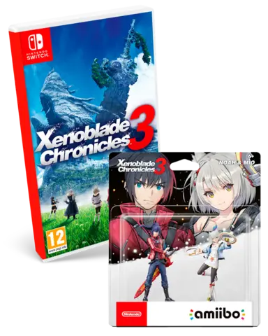 Comprar Xenoblade Chronicles 3 + Figura Amiibo Noah y Mio Xenoblade Chronicles 3 (Col. Xenoblade) Figuras amiibo Switch