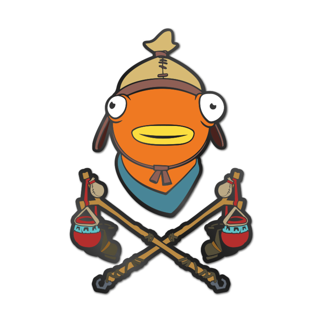 Pin Pirata Pescado Fortnite