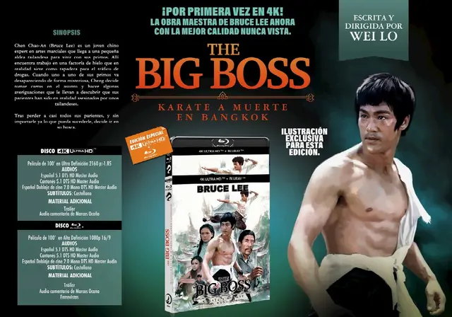 Comprar Karate A Muerte En Bangkok. Edición 4K Ultra Hd + Blu-Ray Estándar Blu-ray