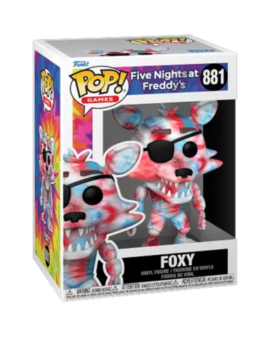 Comprar Figura POP! Foxy (Tie-Dye) Five Nights At Freddy's 9 cm Figuras de Videojuegos