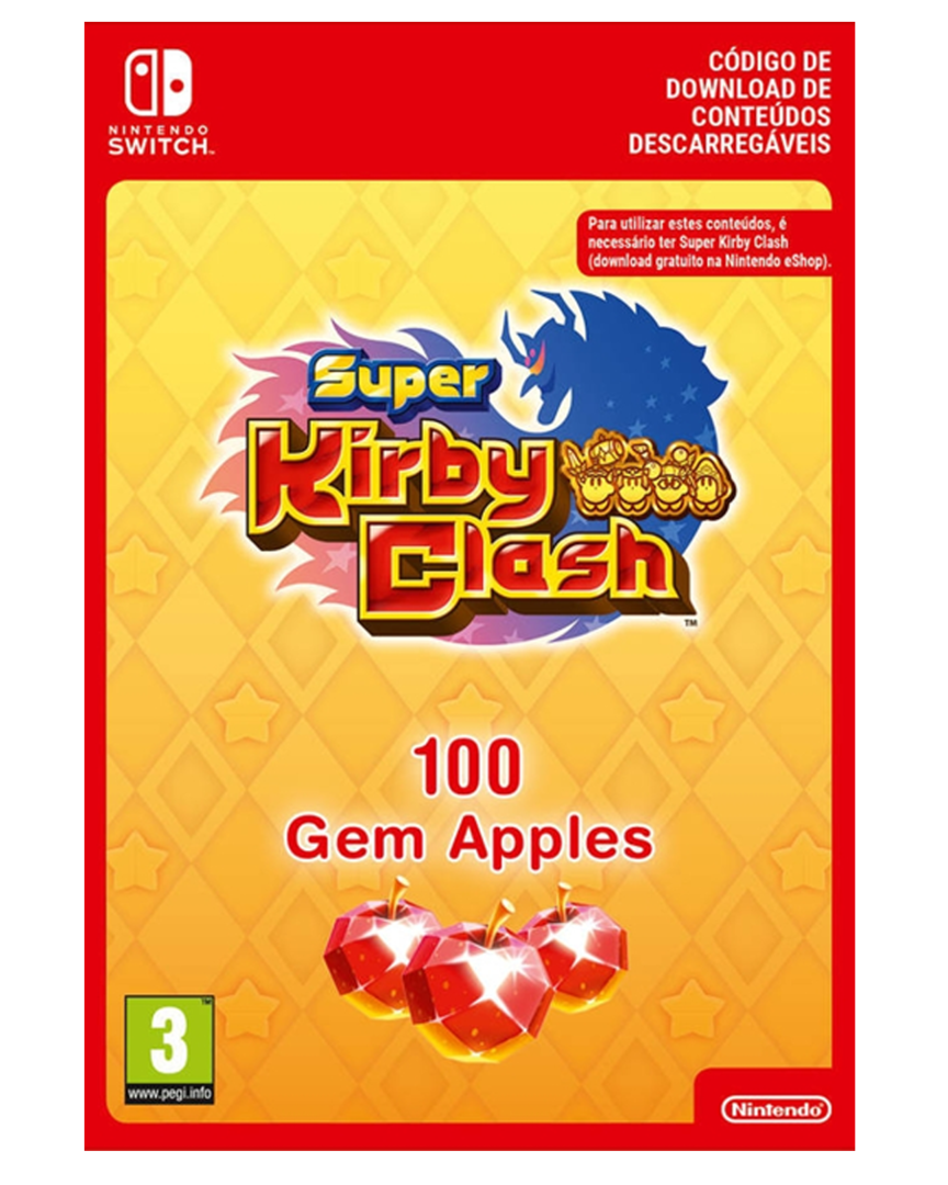 Super kirby clash gem apples 100