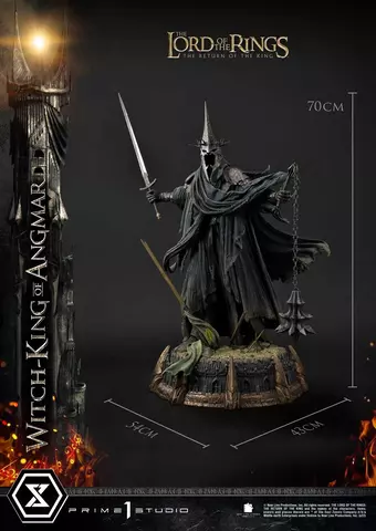 Comprar Figura Rey Brujo de Angmar El Señor de los Anillos: El Retorno del Rey Versión Premium 70 cm Figuras
