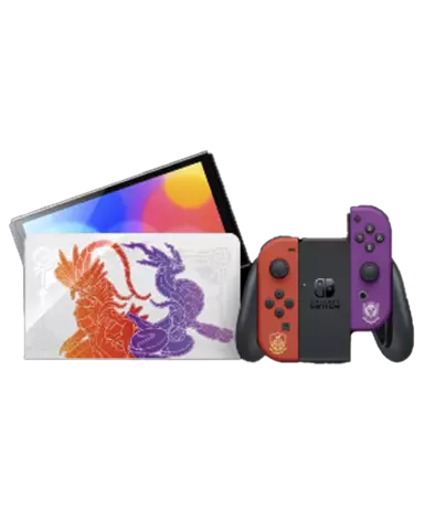 Comprar Nintendo Switch OLED Pokémon Escarlata/Púrpura Edición Limitada Pack Púrpura Switch Pack Púrpura