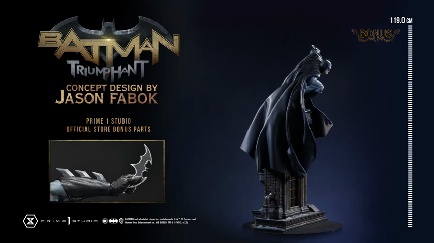 Comprar Figura Batman Triumphant DC Comics 119 cm Figuras vídeo 1