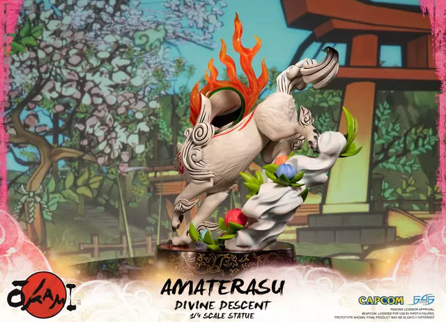 Comprar Figura Amaterasu Divine Descent Okami 44cm Figuras Estándar screen 6