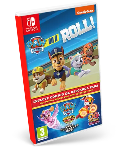 Comprar Patrulla Canina: On a Roll! & Mighty Pups: Save Adventure Bay Switch Pack Doble