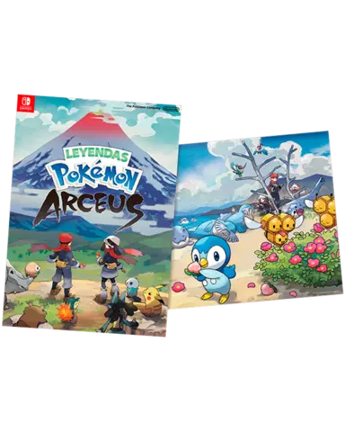 Póster Leyendas Pokémon Arceus Oficial Nintendo