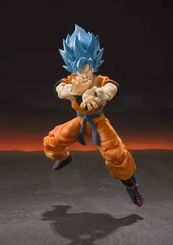Comprar Figura Goku Super Saiyan Dios Dragon Ball 14cm Figuras de Videojuegos