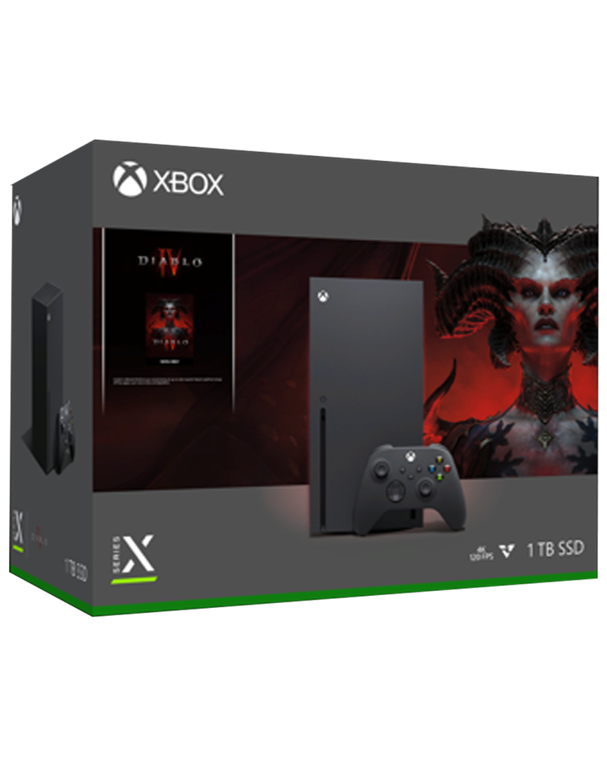 Xbox series x 1tb + diablo iv