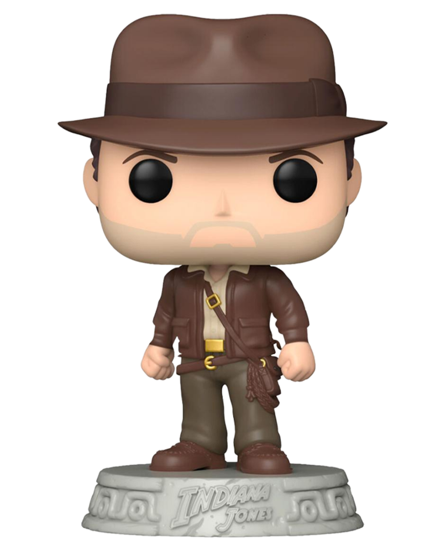 Figura pop! indiana jones con chaqueta 9cm