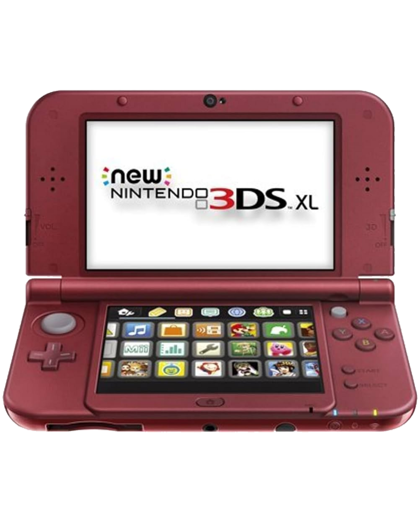 New nintendo 3ds xl metallic red reaco. grado a