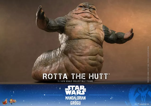 Figura Rotta The Hutt Star Wars: The Mandalorian & Grogu 1/6 Hot Toys