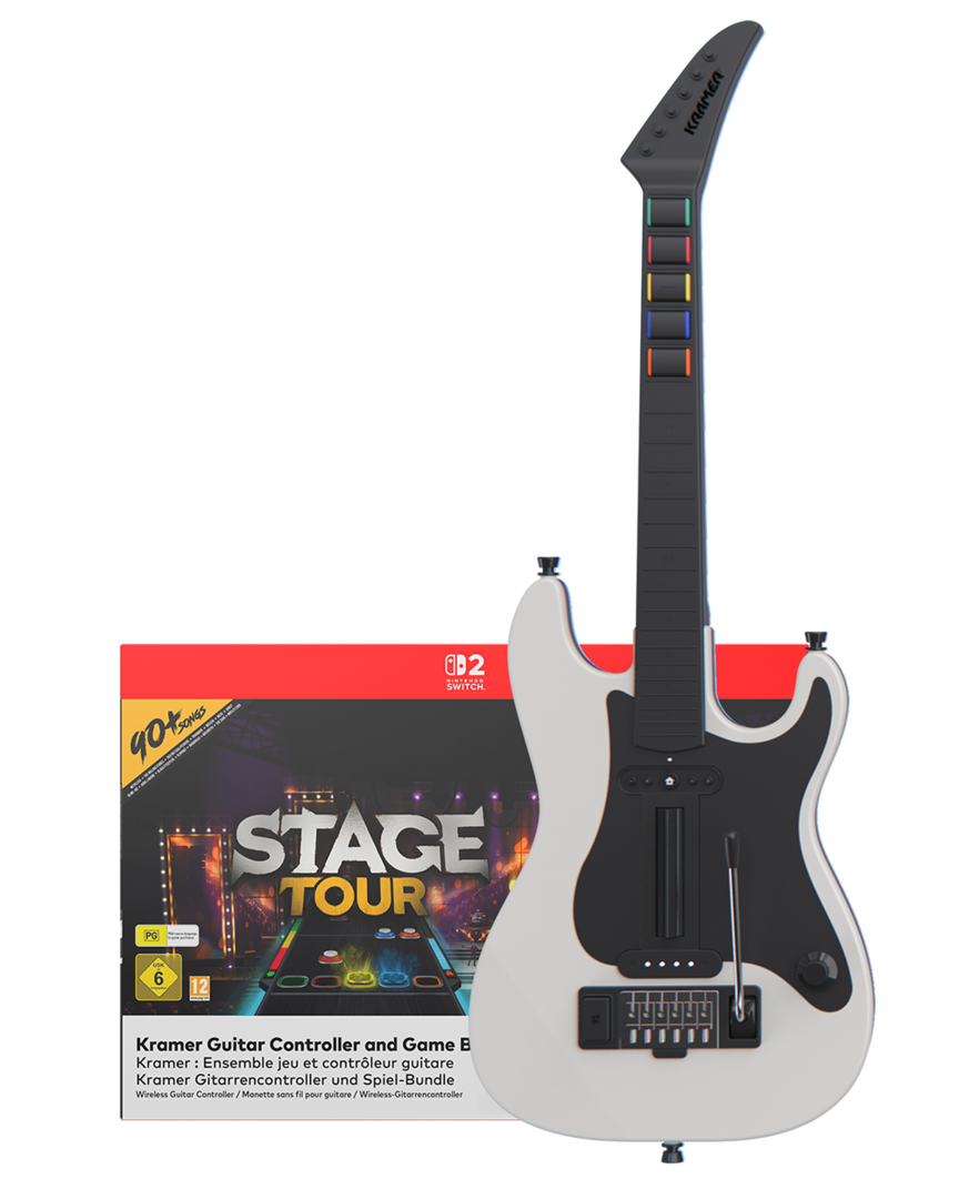Stage tour game + kramer guitar controller bundle