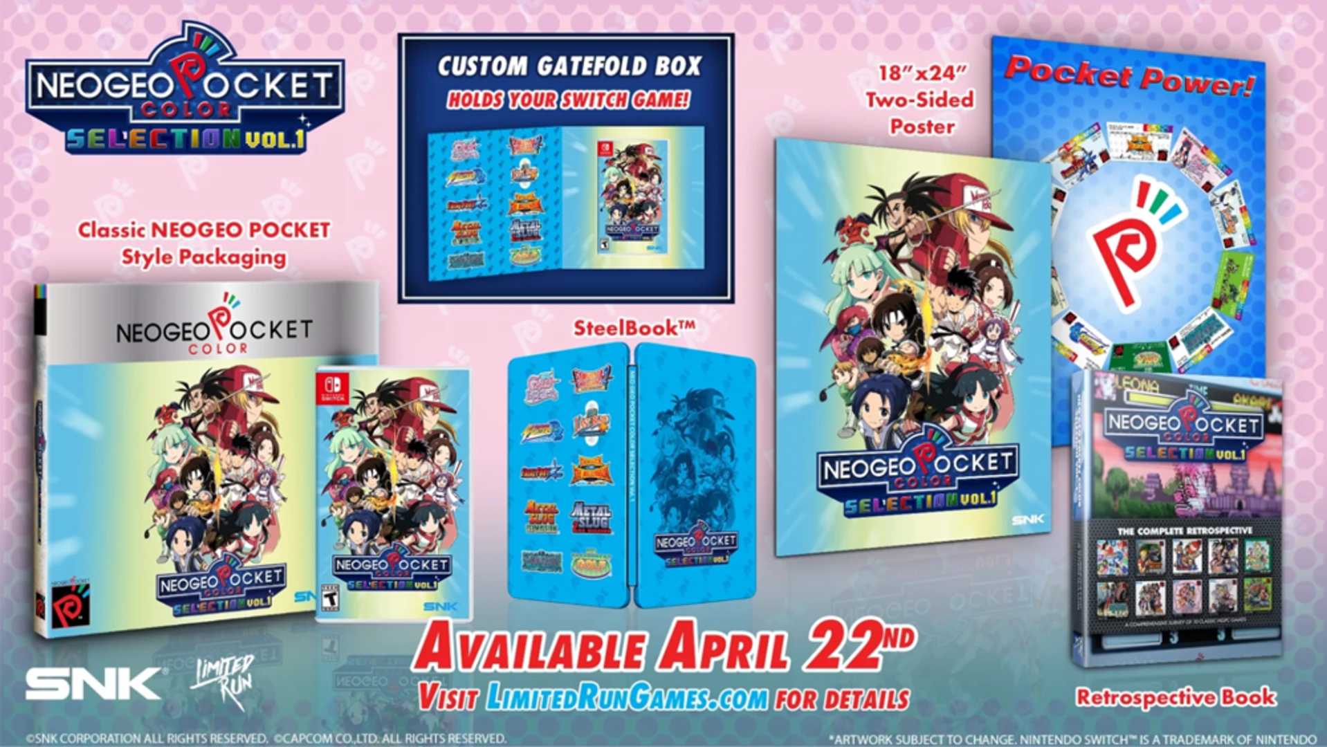 Neo geo pocket color selection vol.1 edición clásica