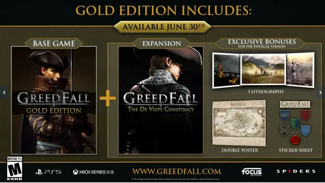 Reservar Greedfall: Gold Edition PS5 GOLD - USA